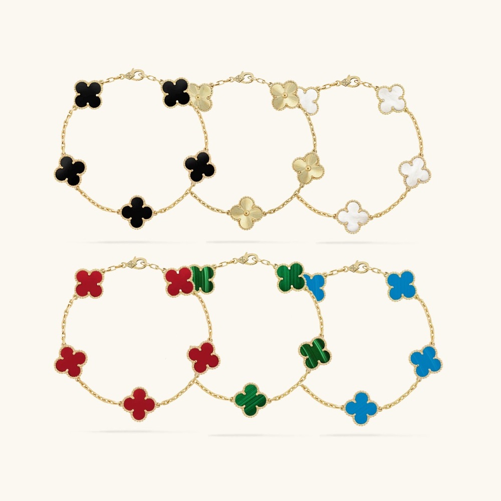 Gold Charm Bracelet - Picture 2 of 6